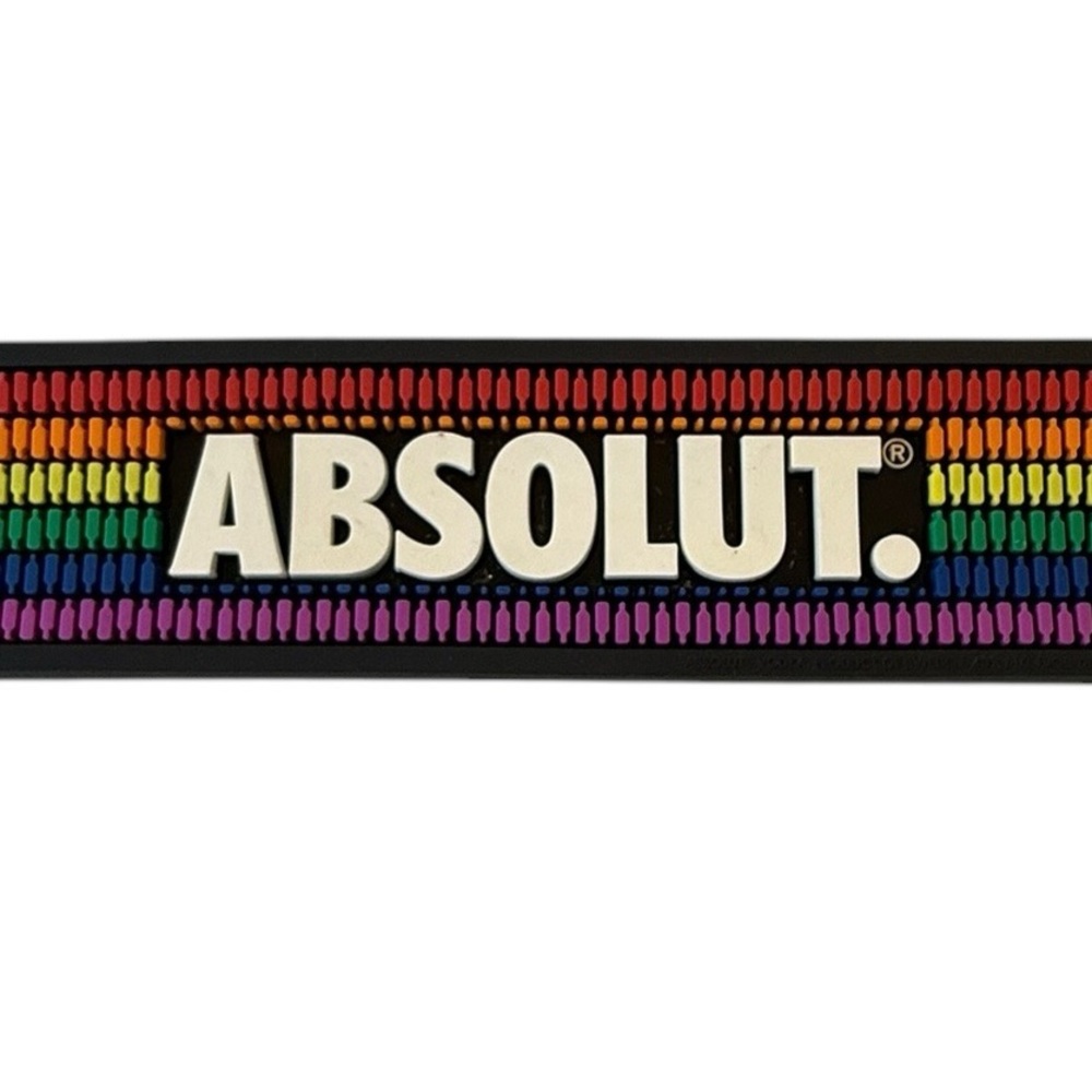 Absolut Rainbow Bar Mat